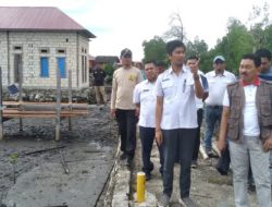 Bupati Butur Tinjau Lokasi Pembangunan Jembatan Langere-Koepisino