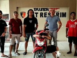 Tim Buser 77 Polres Kendari Ringkus Residivis