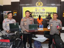 Lima Kali Mencuri Akhirnya Pria di Baubau Ditangkap Polisi