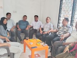 Usai Dilantik, PPK Bersilaturahmi Ke Sekretariat Panwascam