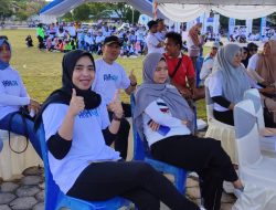 Warga Antusias Ikut Jalan Sehat, Dokter Akbar : Alhamdulilah Dapat Hadiah Utama