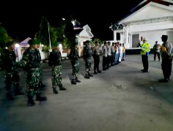 TNI- Polri di Butur Perkuat Sinergitas Jaga Kamtibmas