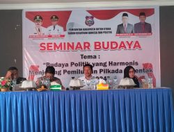 Gelar Seminar Budaya, Agus : Kita Ciptakan Politik yang Harmonis