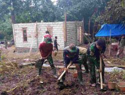 Tak Kenal Lelah Satgas TMMD Kodim1429/Butur Terus Kebut Rehab RTLH