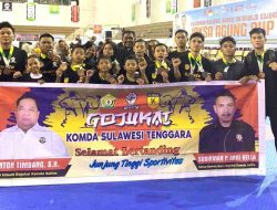 Gojukai Komda Sultra Raih 17 Medali Pada Kejurnas Antardojo Jaksa Agung Cup I