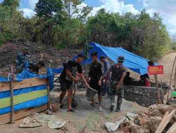Pembuatan Deuker Hampir Rampung, Ini Kata Dansatgas TMMD Ke 117