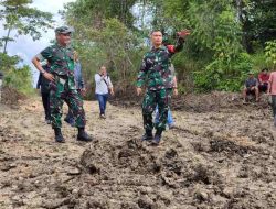 Dansatgas Optimis Program TMMD ke 117 di Butur Selesai Tepat Waktu