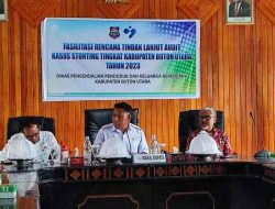 Wabup Butur Pimpin Rapat Diseminasi Percepatan Penurunan Stunting
