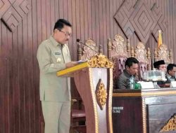 Bupati Butur Paparkan Rancangan KUA dan PPAS Atas Perubahan APBD Tahun 2023