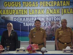 Pj. Bupati Buton Dorong Pembangunan Berorientasi Pada KLA
