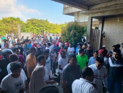 Calon Bupati Butur Periode 2024-2029 Dijemput Ribuan Warga