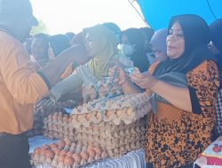 Ringankan Beban Warga Pemerintah Gelar Pasar Murah di Raja Jin