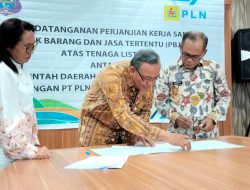 Pemkab Butur-PT. PLN UP3 Baubau Teken Kerjasama Pemungutan Setoran Pajak Listrik