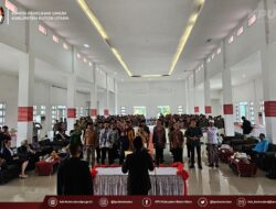 KPU Butur Lantik 270 Anggota PPS, Rosni : Siap Jalankan Tugas