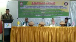 Wakil Bupati Butur Buka Seminar Akhir Ripik