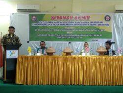 Wakil Bupati Butur Buka Seminar Akhir Ripik