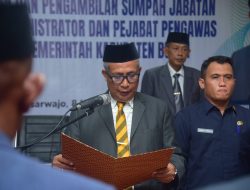 Berikut Daftar Nama Pejabat Administrator dan Pengawas yang Dilantik Sekda Buton