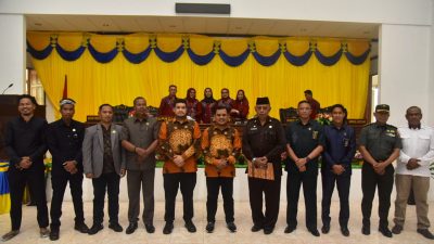 DPRD Buton Gelar Rapat Paripurna Penetapan Bupati dan Wakil Bupati Terpilih