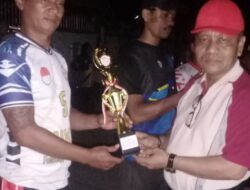 Pertahankan Gelar, Kelurahan Kamaru Kembali Juarai Turnamen Voli
