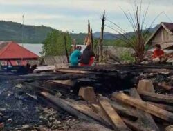 Kondisi Terkini Pascakebakaran Delapan Rumah Rata dengan Tanah