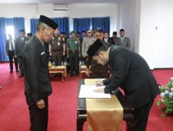 Alvin Akawijaya Putra Lantik Sekda Buton, Tekankan Gerak Cepat Birokrasi