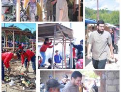 Bupati Buton Pimpin Jumat Bersih di Pasar Kaloko, Tegaskan Pasar Dongkrak Ekonomi