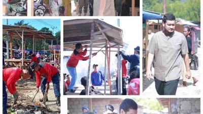 Bupati Buton Pimpin Jumat Bersih di Pasar Kaloko, Tegaskan Pasar Dongkrak Ekonomi