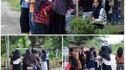 Aksi Sosial Ramadhan, OSIS SMPN 6 Buton Bagi Ratusan Takjil untuk Warga