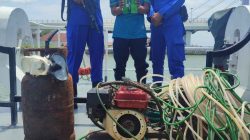 Kejar-kejaran di Perairan Mawasangka, Polairud Sultra Tangkap Pelaku Bom Ikan