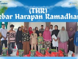 Ramadhan Penuh Berkah, KUA Lasalimu Salurkan Sedekah Sembako kepada Masyarakat