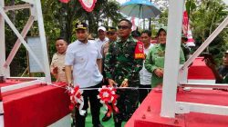 Permudah Akses Warga, TNI dan Pemda Buton Bersinergi Bangun Jembatan Garuda