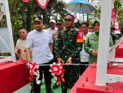 Permudah Akses Warga, TNI dan Pemda Buton Bersinergi Bangun Jembatan Garuda