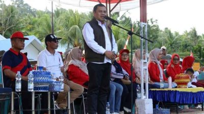 Wabup Buton Buka Pekan Olahraga dan Seni HUT RI  ke-81 di Kamaru