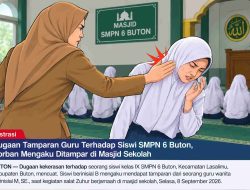 Diduga Guru SMPN 6 Buton Tampar Siswi di Masjid Sekolah
