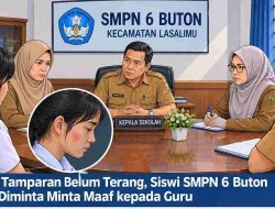 Dugaan Tamparan Belum Terang, Siswi Diminta Minta Maaf kepada Guru